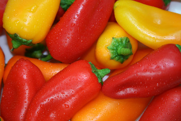 Tri Colored Peppers