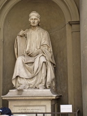 Fototapeta premium statuen in florenz italien
