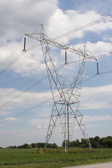 High Tension Power Line Tower