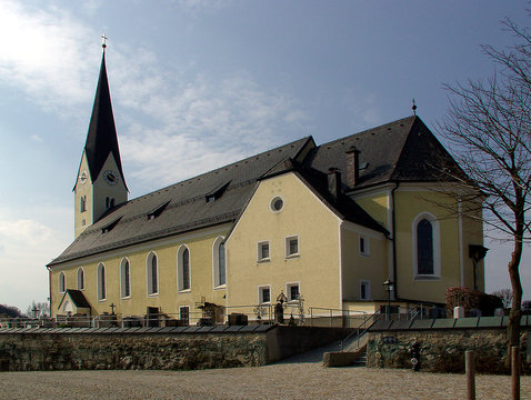 Kirche in Bernau am Chiemsee
