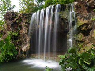 Waterfall At Botanic Garden - 4333066