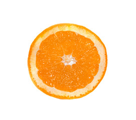 Slice of an orange.