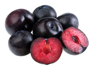 Obraz premium Red plum