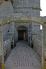 Fototapeta na wymiar Zamek wejście