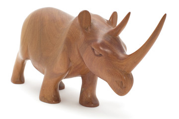 wood rhinoceros