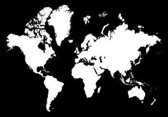 detailed world map