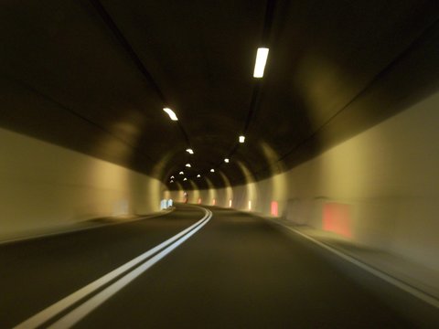 tunnel courbe