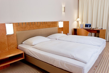 Basic hotel room