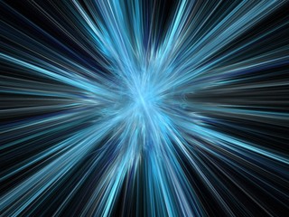 Fototapeta premium Total space explosion