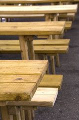 Tables and benches