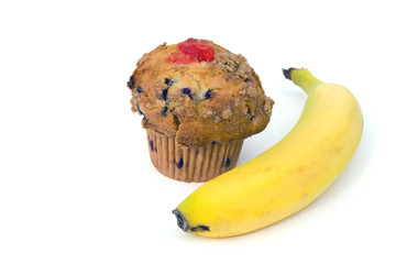 Breakfast Muffin & Banana