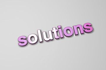 solutions