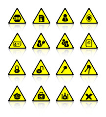 Security and antivirus vector icons