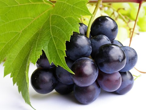 black grapes