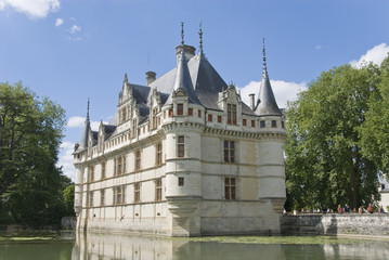 Chateau Azay-le-Rideau, France