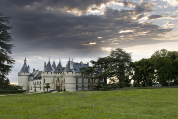 Obraz premium Castle Chaumont-sur-Loire