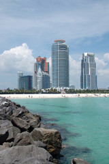 View of South Beach from Jetty