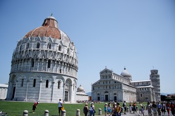 Field of miracles in Pisa, Italy