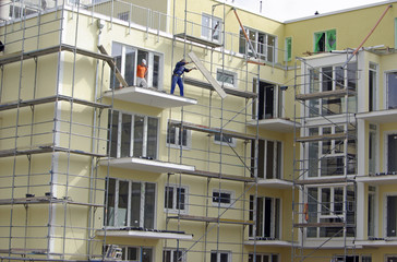 Gerüst Abbau
