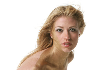 Fototapeta premium Beautiful blond woman