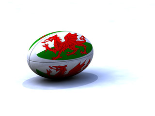 Ballon Rugby Pays De Galles