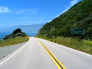 Highway No. 1 in Kalifornien