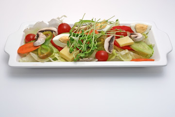 salad platter centre aligned