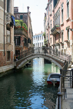 a beautiful bridge of Venice Italy