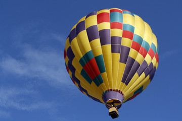 Hot air balloon flight