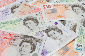 British Currency - obrazy, fototapety, plakaty