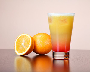 Fresh orange juice