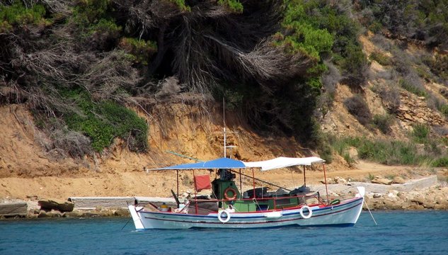 seaside in skyathos island