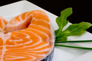Fresh salmon