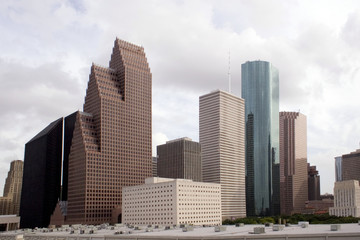 Fototapeta na wymiar Houston Texas Skyline