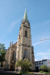 Fototapeta na wymiar Cathedral in Dusseldorf