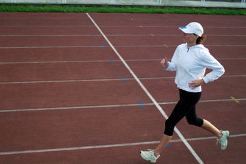 Obraz premium runner