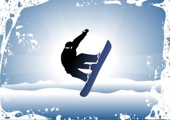 Snowboard trick © Ube