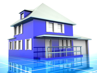 Model of house