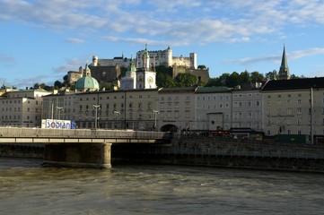 Fototapeta premium Salzburg Salzach