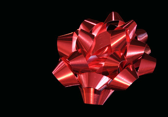 Red Christmas Bow 1