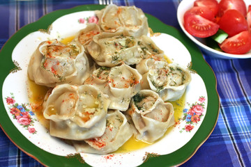 Ravioli or  pelmeni