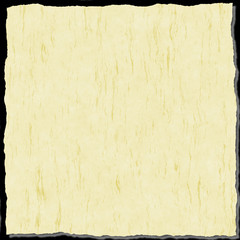 Aged parchment paper square