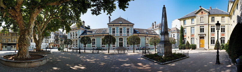 L'université et le lycée Vaugelas à Chambéry en Savoie