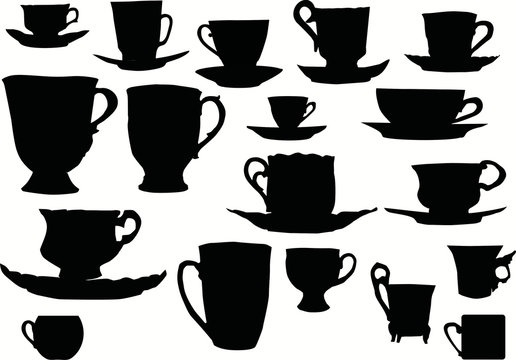 cup silhouettes collection