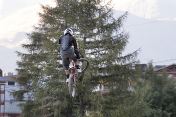 saut vtt