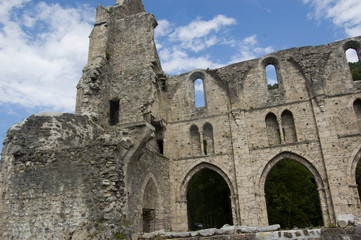 Fototapeta na wymiar Abbaye en ruines