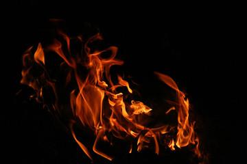 Fuoco e fiamme di Notte