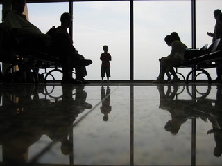 airport waiting