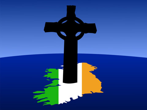 Irish Celtic cross
