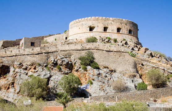 Spinalonga Fortress, Crete, Greece